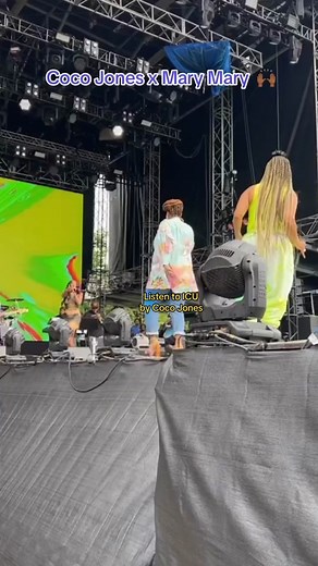 Coco Jones Performs With Mary Mary and Adam Blackstone at The Roots Picnic