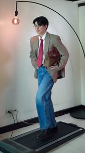 Which formal streetwear fit is your fave? 👔Paired the fits with Plush Bag in Cinnamon CryBaby and Dimoo bag charms from @keeve.jastipcn . It’s cute, stylish and guaranteed to level up your OOTD! 😎 Check them out to know more! #ootd #popmart | Gab Gutierrez