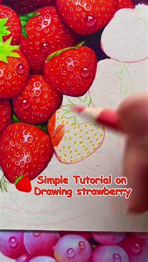 How to Draw Colorful Strawberries: A Fun Tutorial