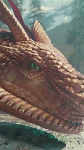 Medusa Saves Copper Dragon from Aliens #medusa #dragon #alien #shorts