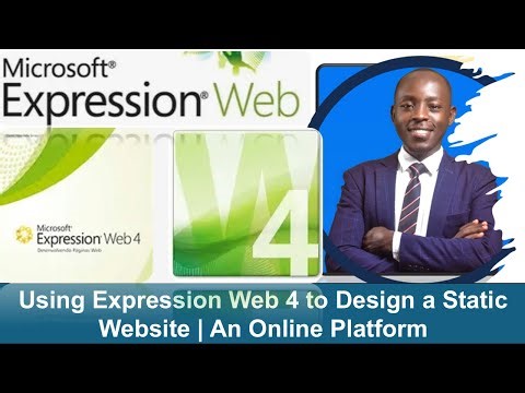 Using Expression Web 4 to Design a Static Website | An Online Platform
