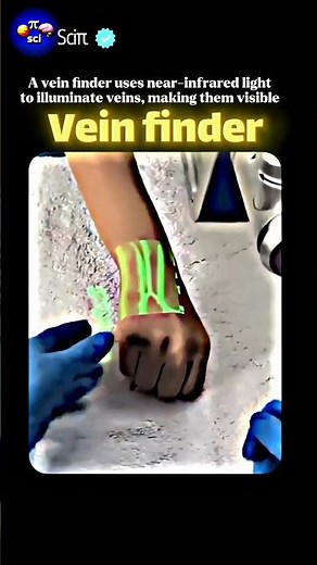 vein finder device #medical #uv #demonstration