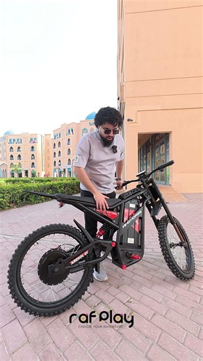 Megawheels Sting 60 V Electric off Road Dirt Bike High Mileage 70 KM #shorts