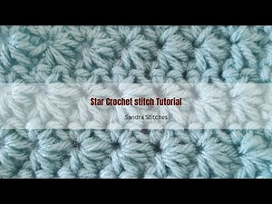 Easy and Beautiful Crochet Star stitch tutorial