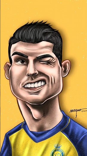 Caricatura do CR7