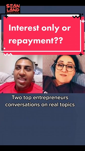 Interest only vs repayment mortgage @saira(Mansion)haider #mortgage #interesting #entrepreneur #facts #fyp #seanland