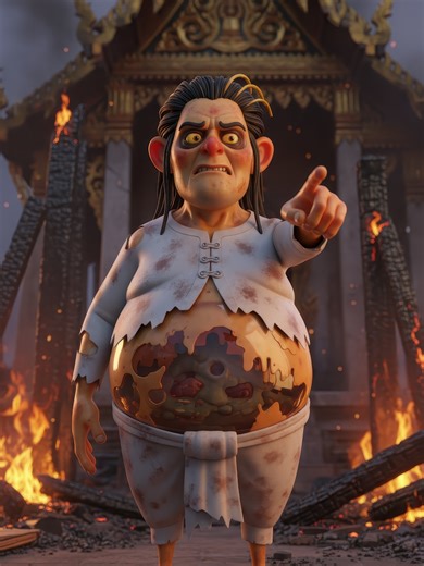 ⚠️ อวสานเจ้าพ่อกำมะลอ! หลอกเงินทำบุญ ระวังเกิดเป็น