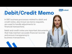 Debit and Credit Memo Request Process in SAP