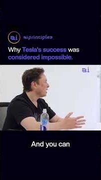 Why Tesla's success was considered impossible #elonmusk #tesla