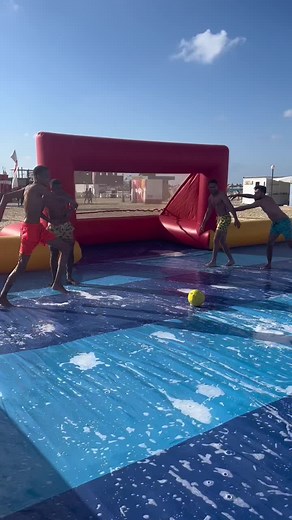 Soap Soccer Fun at The Wave Beach 2023