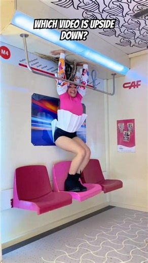 WHAT Is UPSIDE Down!? Which video was more confusing? 🩷