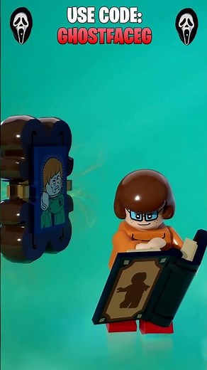 LEGO Velma - Creepy Canvas - Fortnite Emote #fortnite #fortnitedances