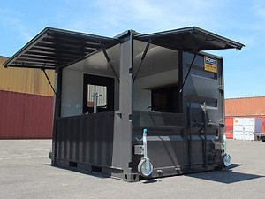 Portable Shipping Container Bar | Special Projects