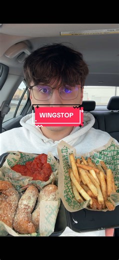 I wanted a burger.. so @Wingstop mukbang #wingstop #mukbang #asmr #imhungry #food || wingstop chicken tenders with the ranch lemon pepper fries