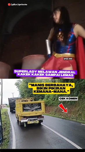 Superheroines Superlady Kalah Bertarung Melawan Jendral Kekek Alien Ena ena #superlady #superheroines #fyp #supersabun | SUPER SABUN