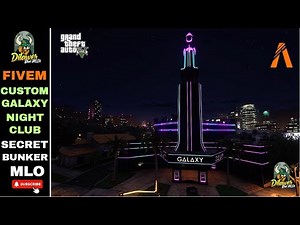 Fivem Galaxy night Club Mlo Gta 5 night Club Fivem Mafia Mansion - Fivem gang villa bunker