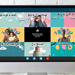 3.7K views · 13 reactions | Pregnancy Announcement? Gender Reveal? Baby's first Zoom? Checkout our new Zoom Backgrounds to make sharing your special moments even more memorable. Click the link and download your special background - https://www.tommeetippee.com/en-gb/parent-room/tommee-tippee-zoom-backgrounds 擄 | Tommee Tippee | Facebook