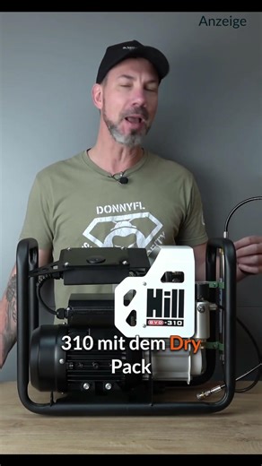 Hill EVO310 Compressor - Maximum Dry Air #airghandi #airguns #compressor #pcprifle