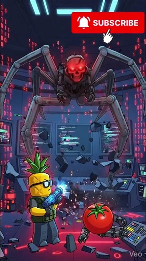 PINEAPPLE SAVES TOMATO?🤯😱 #roblox #gaming #animationshorts