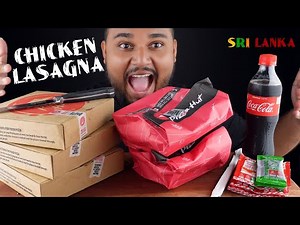 Chicken Lasagna Baked Chicken Wings | sri lankan food | chama