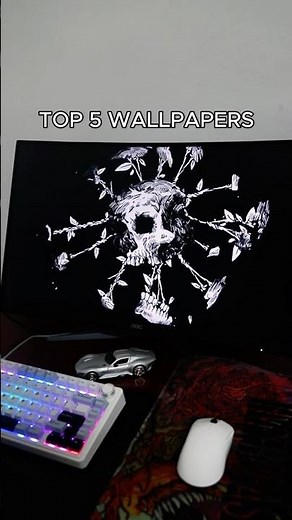 Top Black Theme Wallpapers on Wallpaper Engine 🖤 #desksetup #pcsetup #wallpaper #wallpaperengine