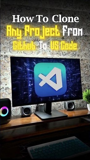Clone any project from GitHub to VS Code