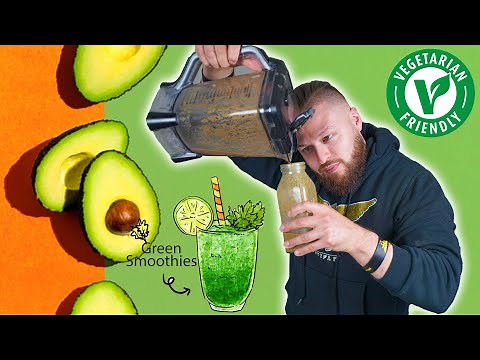 Best Tasting Green Vegan Smoothie | Vegan Friendly Protein Smoothie Recipe