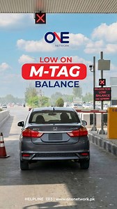 𝗟𝗼𝘄 𝗼𝗻 𝗠-𝗧𝗔𝗚 𝗯𝗮𝗹𝗮𝗻𝗰𝗲? Recharge instantly with the 𝗢𝗻𝗲 𝗡𝗲𝘁𝘄𝗼𝗿𝗸 𝗠-𝗧𝗔𝗚 𝗔𝗽𝗽 before you travel to avoid delays, additional toll and enjoy smooth, cashless motorway travel. #mtag #onenetwork #recharge #mtagapp | One Network