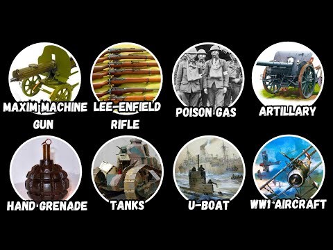 Every Weapon used in World War 1 Explained in 8 Minutes