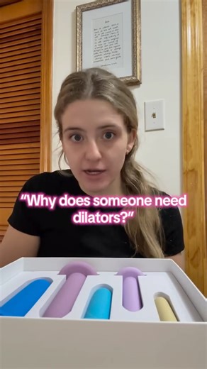Erica Bermudez | Remote Pelvic Health on Instagram: "My guide on a small portion of treatment for Vaginismus & how to use dilators. 😊😊 Thanks @vwell_brand !! #pelvichealth pelvichealth #postpartum #dilators"