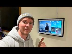 Amazon Alexa Echo Show 15 wall mount install