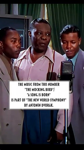 “A Song Is Born” 1948Danny Kaye with Golden Gate Quartet, Louis Armstrong Classic Musical Comedy