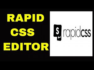 How to install Rapid CSS Editor 2018
