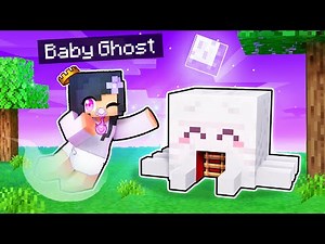 My Baby GHOST's Secret Base In Minecraft!