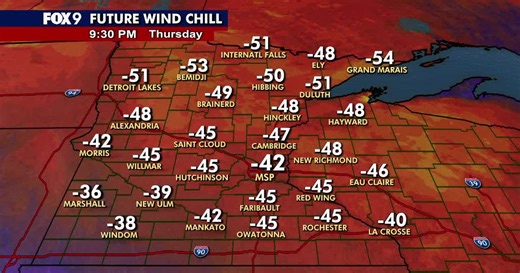 Minnesota weather: What to expect with extreme cold warning Thursday-Friday