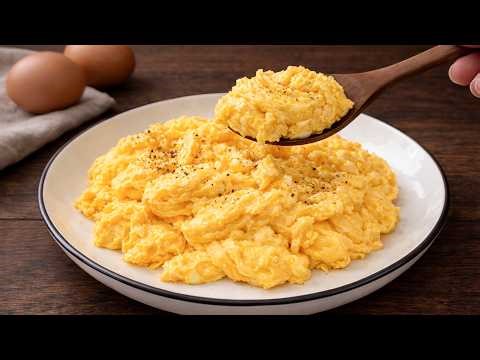 How to Cook Perfect Fluffy Scrambled Eggs — Most People Don’t Know This 5-Star Hotel Trick