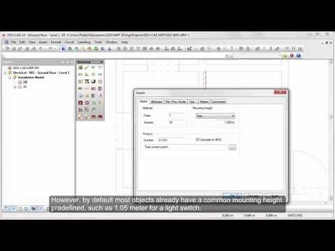 DDS-CAD Electrical: Designing low voltage systems in 2D and 3D simultaneously