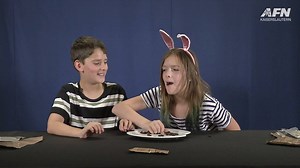 We are ending the Month of the Military Child with kids trying MREs or Meals, Ready to Eat. This is a meal ration commonly eaten by service members in combat or field conditions. What's your favorite MRE? | AFN Kaiserslautern