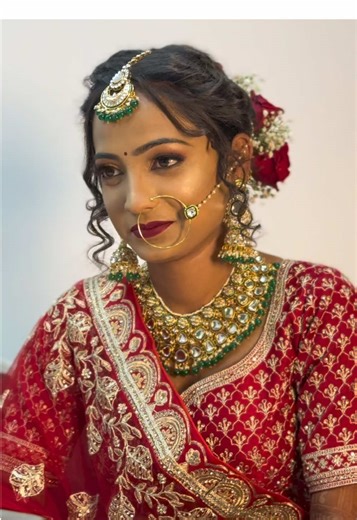 Transforming a Bride with Magical Makeup