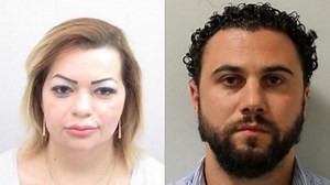 Benefit fraudsters throw money in the air