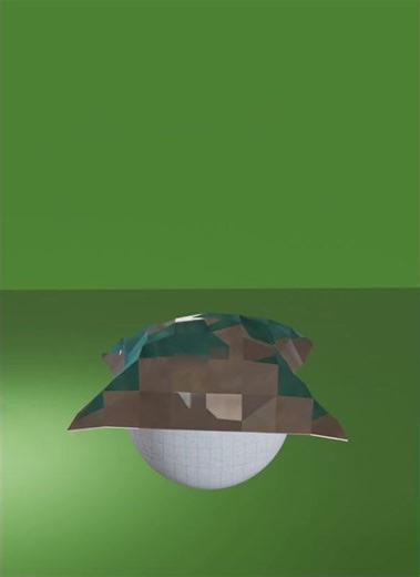 1 Face vs 1000 Faces: The Power of Geometry 🤯 #3d #veo3 #cgi#blender #physicssimulation #destruction