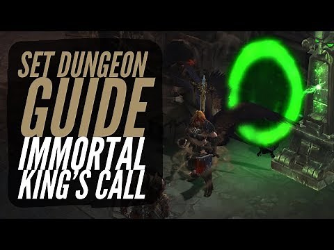 Diablo 3 - Barbarian - Immortal King's Call - Set Dungeon Guide