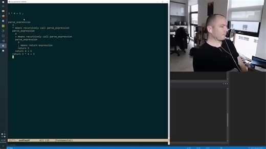 Jonathan Blow解释Pratt Parser(处理运算符优先级)
