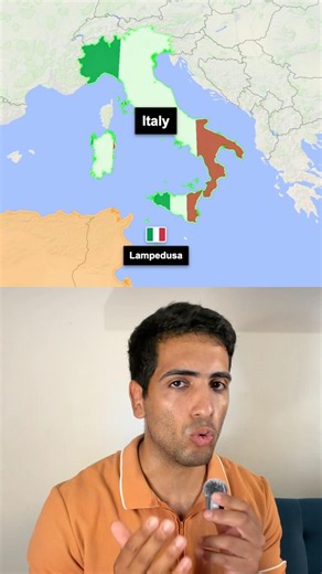 Why is Lampedusa in Africa but Italian?🇮🇹