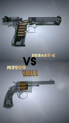 Modern vs Classic: which handgun actually wins #weaponcomparison #shorts