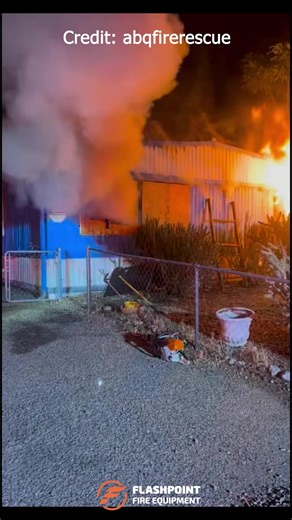 4.5K views · 46 reactions | Eventually transitioned to defensive at this mobile home fire. | Flashpoint Equipment | Facebook