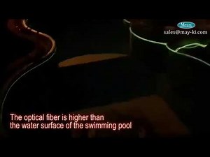 Mayki how to install fiber optic pool perimeter light
