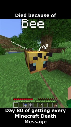 Day 80 of getting every Minecraft Death Message (Died because of)