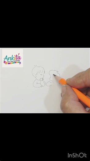 Cute drawing #easydrawing #love #drawingideas #freehand #howtodraw #artwork #drawingtechniques