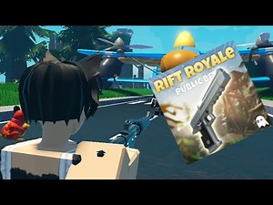 FINALMENTE UM BATTLE ROYALE BOM NO ROBLOX!! -Rift Royale